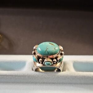 Silver Turquoise Ring